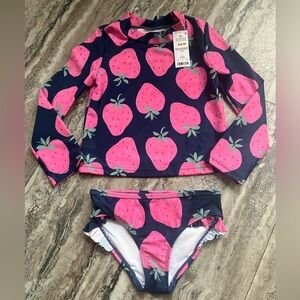Carter’s Toddler Girls Strawberry Swimsuit NWT